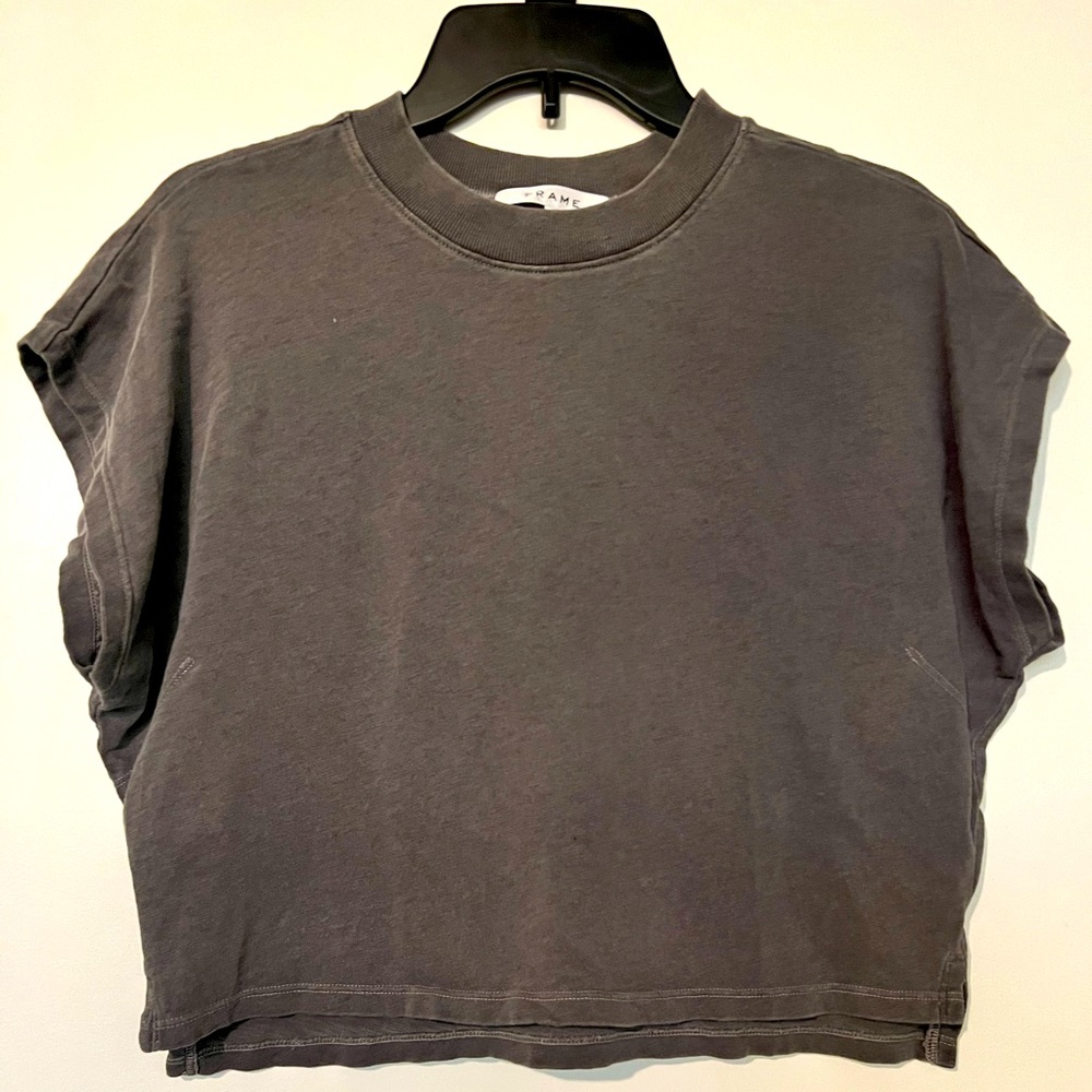 FRAME ladies Cropped Shirt size S